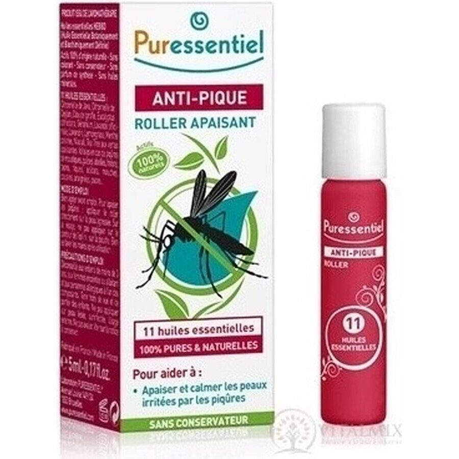 PURESSENTIEL Rodillo para picaduras de insectos 1×5 ml para picaduras de insectos