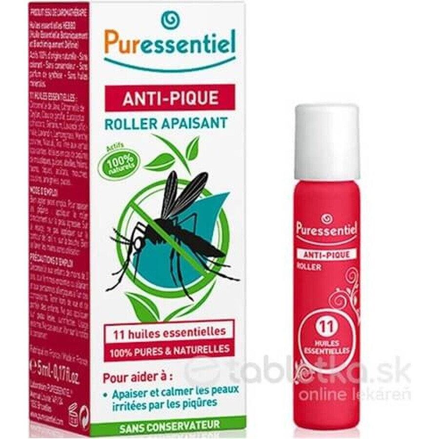 PURESSENTIEL Rodillo para picaduras de insectos 1×5 ml para picaduras de insectos