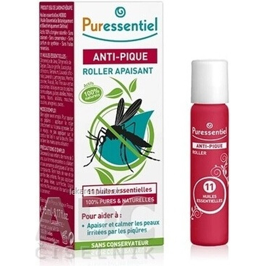 PURESSENTIEL Rodillo para picaduras de insectos 1×5 ml para picaduras de insectos