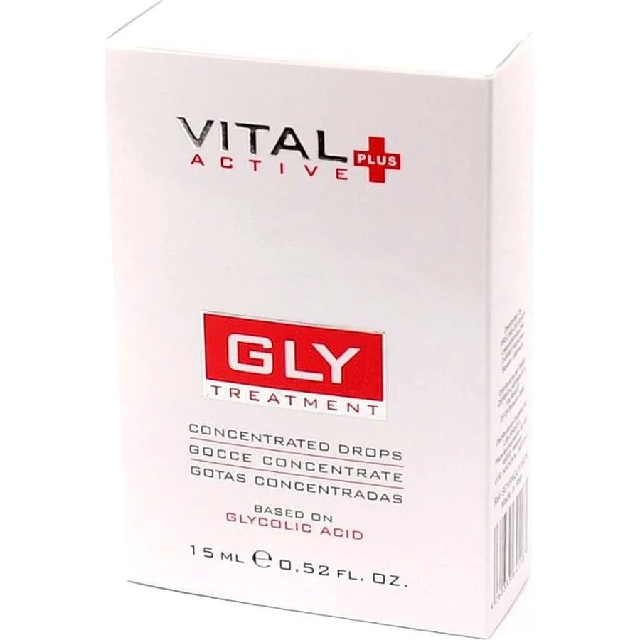 VITAL PLUS ACTIVE GLY 1×15 ml, glycolic acid concentrated drops