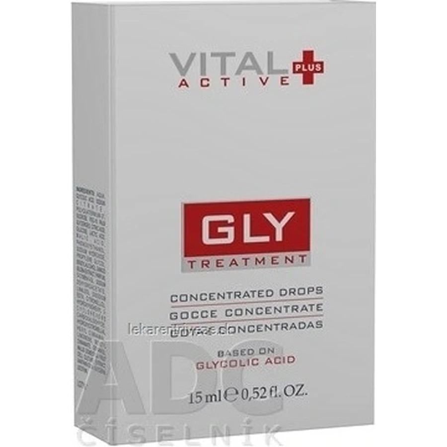 VITAL PLUS ACTIVE GLY 1×15 ml, glycolic acid concentrated drops