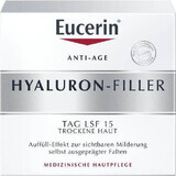 Eucerin HYALURON-FILLER anti-rimpel dagcrème 1×50 ml, crème voor droge huid