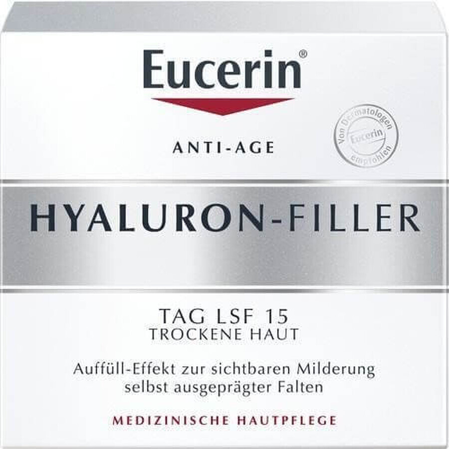 Eucerin HYALURON-FILLER anti-wrinkle day cream 1×50 ml, cream for dry skin