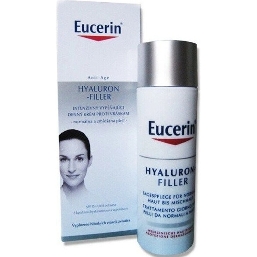 Eucerin HYALURON-FILLER anti-wrinkle day cream 1×50 ml, cream for dry skin