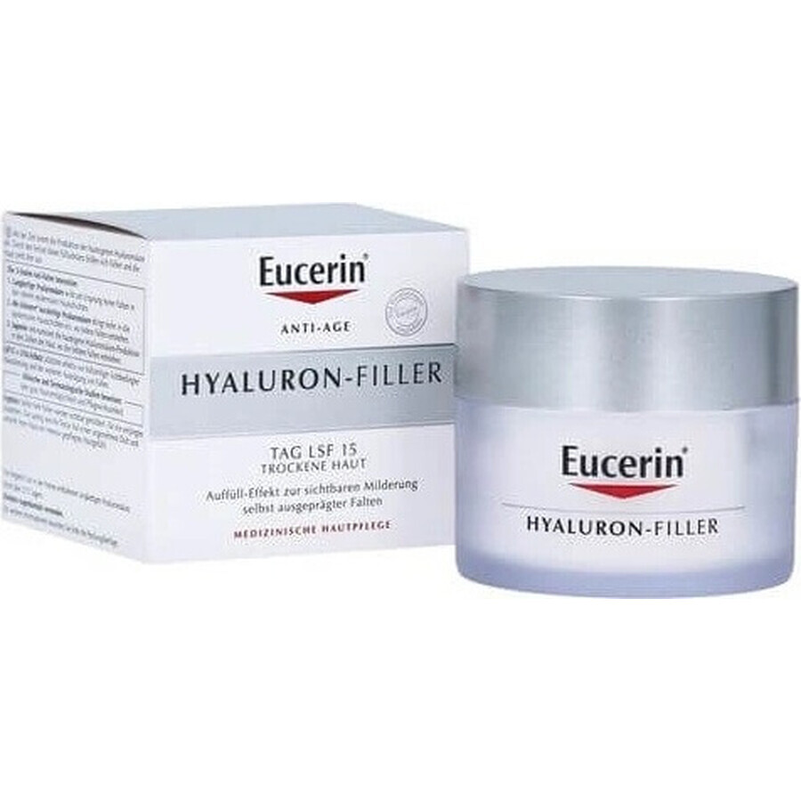 Eucerin HYALURON-FILLER anti-wrinkle day cream 1×50 ml, cream for dry skin