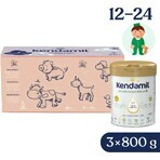 Kendamil Premium 3 HMO+, creatieve geschenkverpakking 3×800 g, melk voor peuters