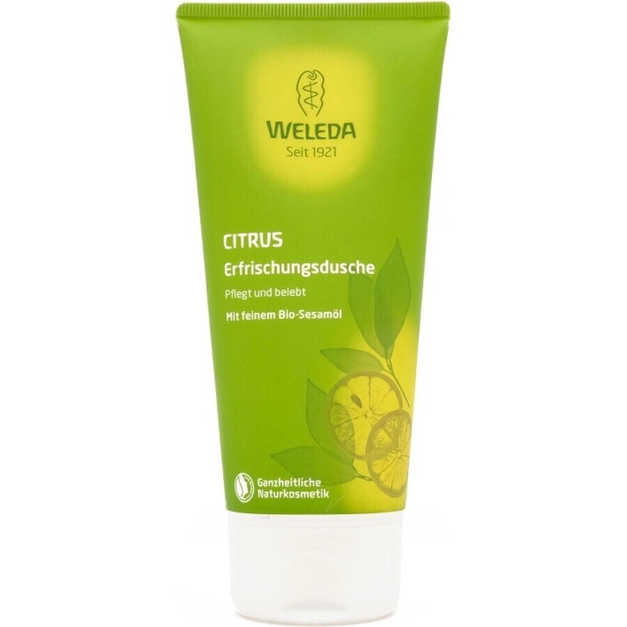 WELEDA Dusch-Emulsion Citrus 1×200 ml, Dusch-Emulsion