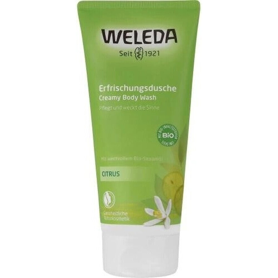 WELEDA Dusch-Emulsion Citrus 1×200 ml, Dusch-Emulsion