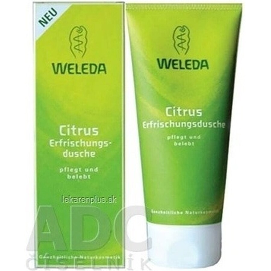 WELEDA Dusch-Emulsion Citrus 1×200 ml, Dusch-Emulsion