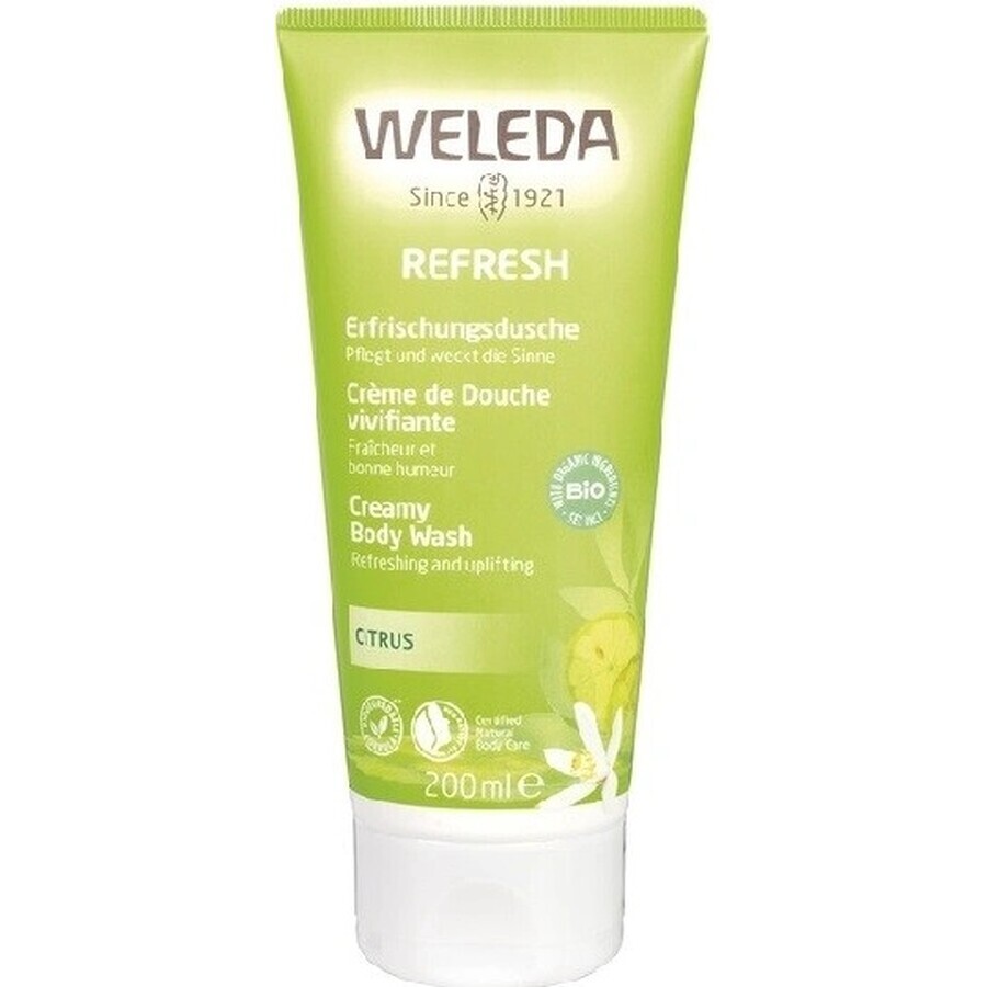 WELEDA Dusch-Emulsion Citrus 1×200 ml, Dusch-Emulsion