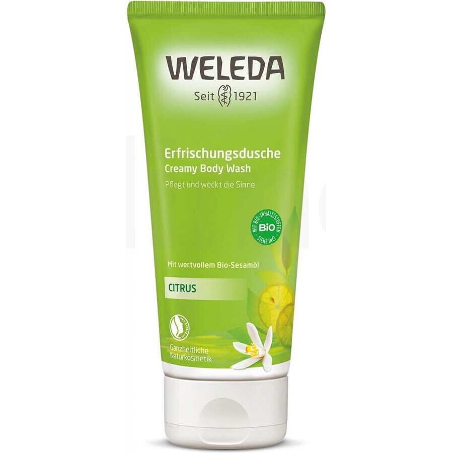 WELEDA Dusch-Emulsion Citrus 1×200 ml, Dusch-Emulsion