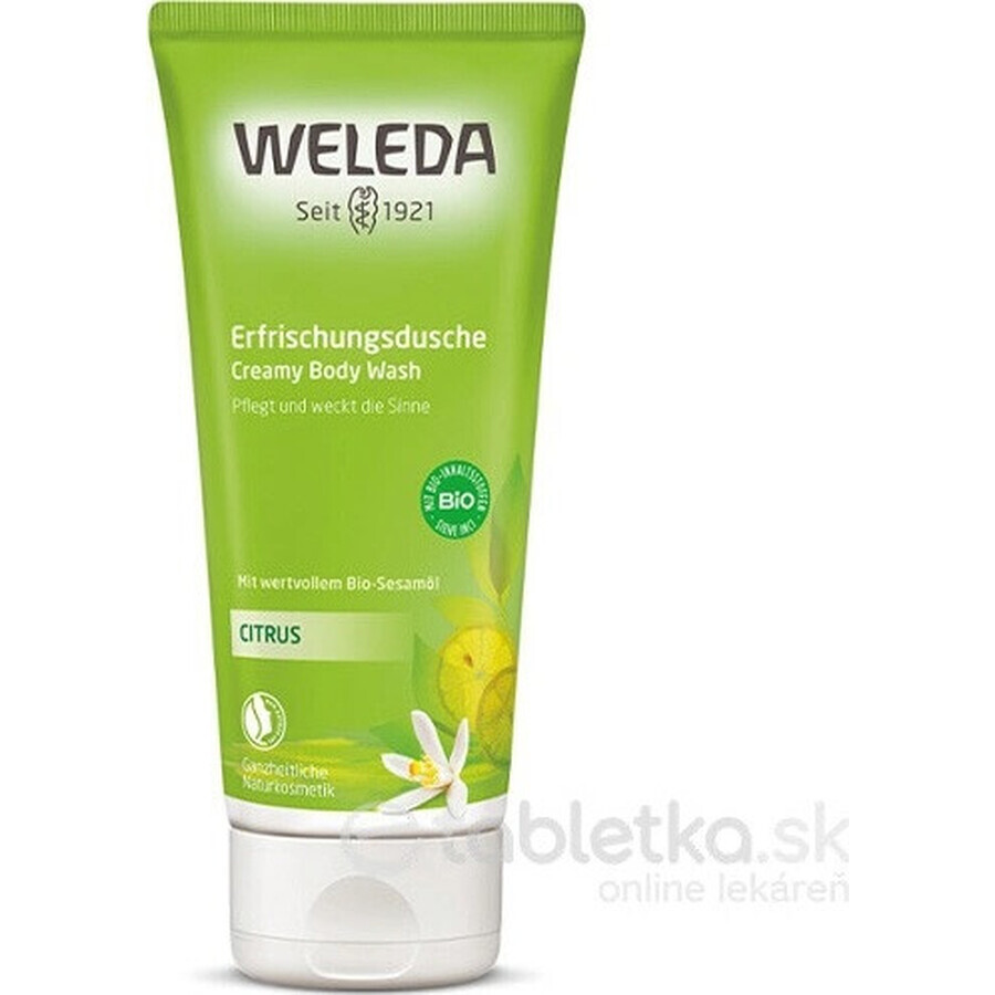 WELEDA Dusch-Emulsion Citrus 1×200 ml, Dusch-Emulsion