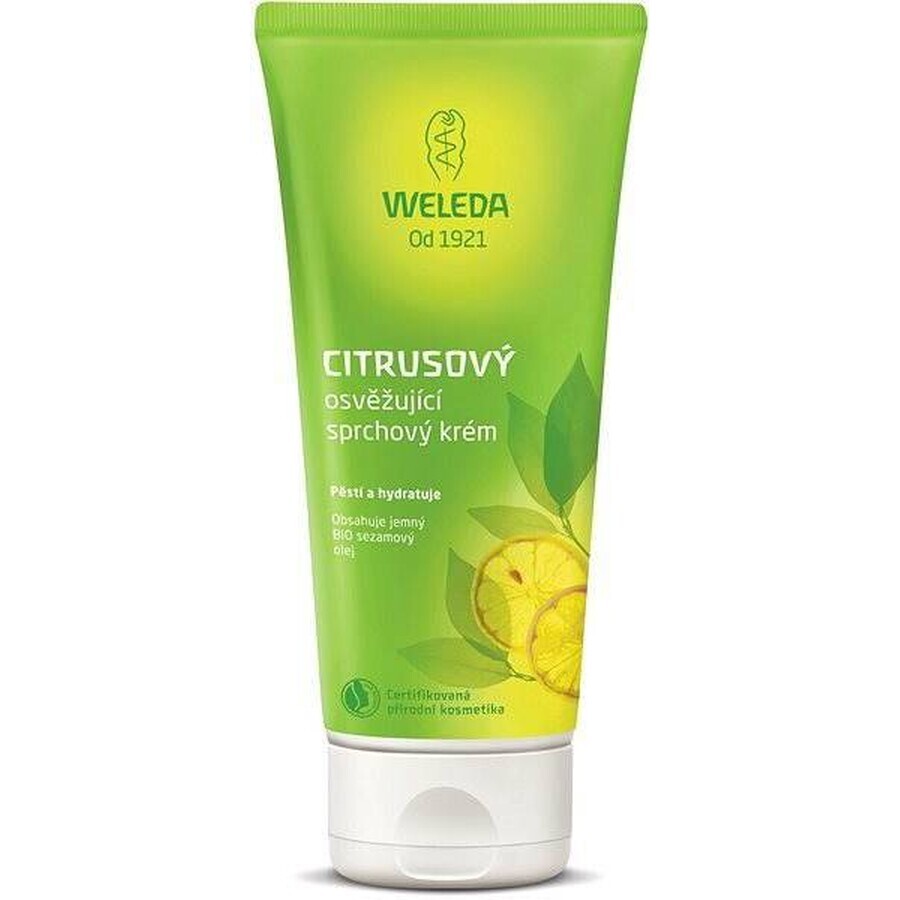 WELEDA Dusch-Emulsion Citrus 1×200 ml, Dusch-Emulsion