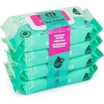 12x PETITE&MARS Wet Wipes SO PURE bamboe biologisch afbreekbare plastic-vrije vochtige doekjes 56 stuks 1×56 stuks, vochtige doekjes