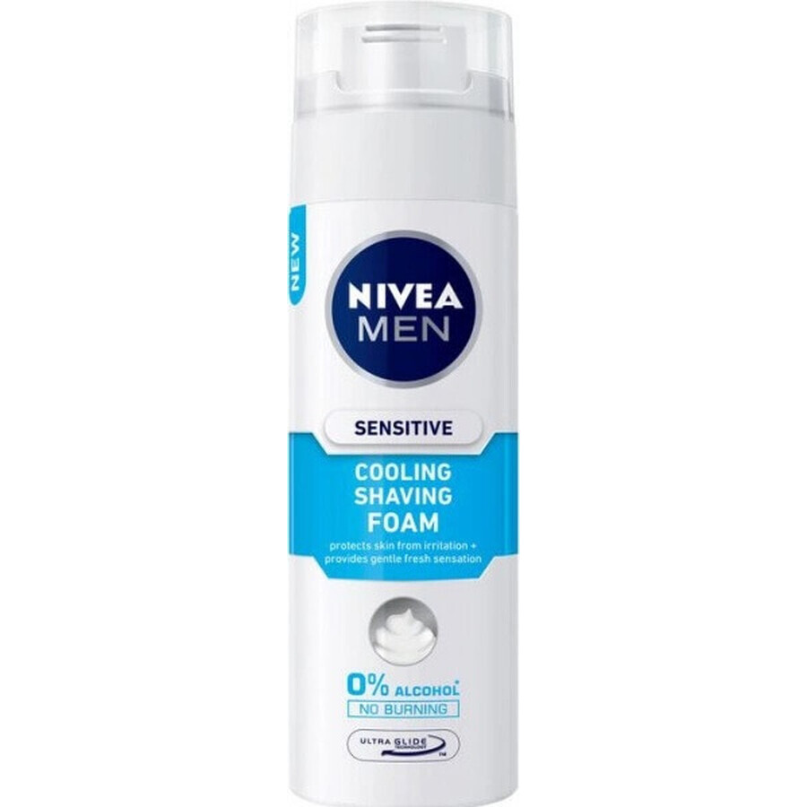 NIVEA MEN Sensitive Cooling 1×200 ml scheerschuim