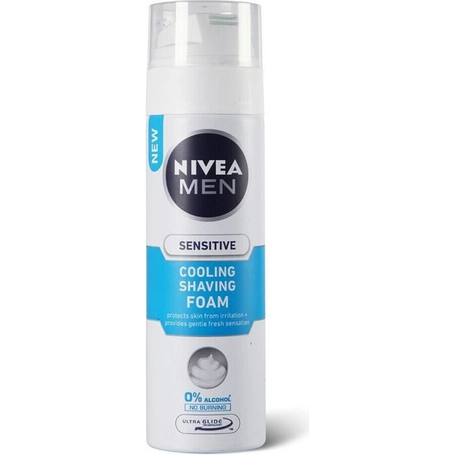 NIVEA MEN Sensitive Cooling 1×200 ml scheerschuim