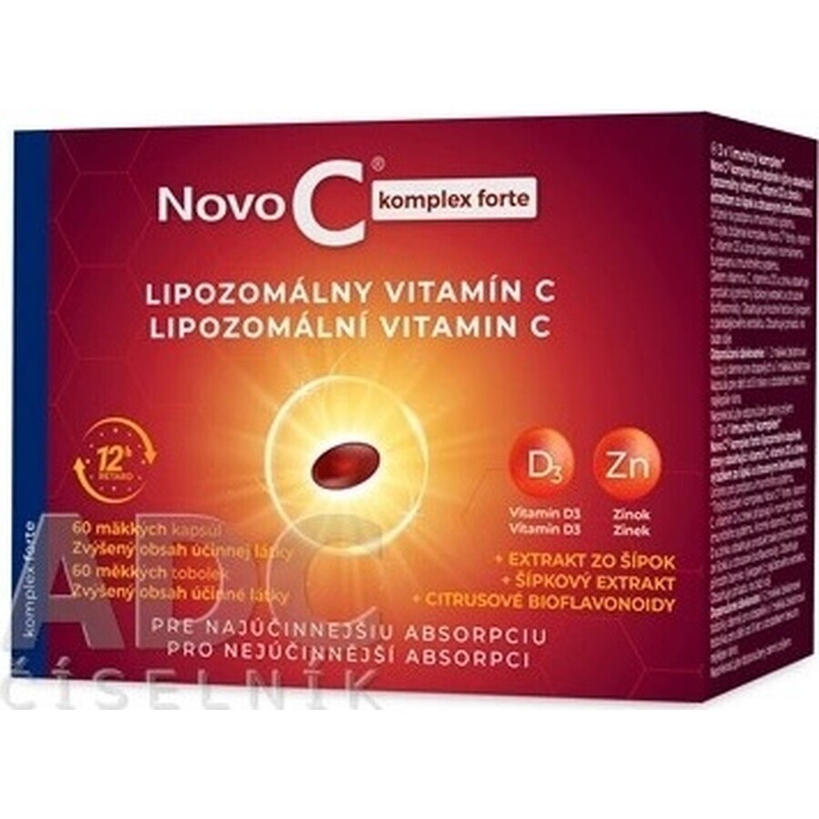 Novo C complex forte LIPOSOMAL VITAMIN C 1×60 tbl