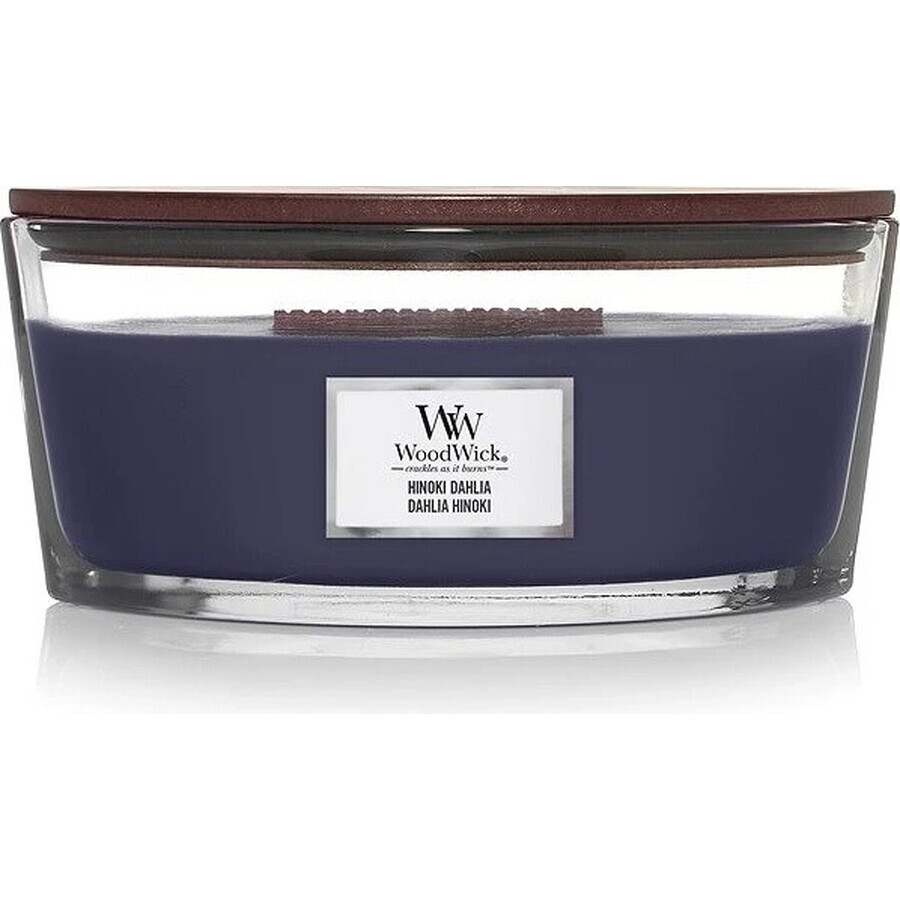 WoodWick Barco Vela Hinoki Dahlia 1×453,6 g, vela perfumada