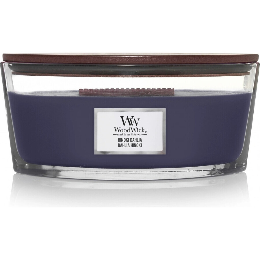 WoodWick Barco Vela Hinoki Dahlia 1×453,6 g, vela perfumada