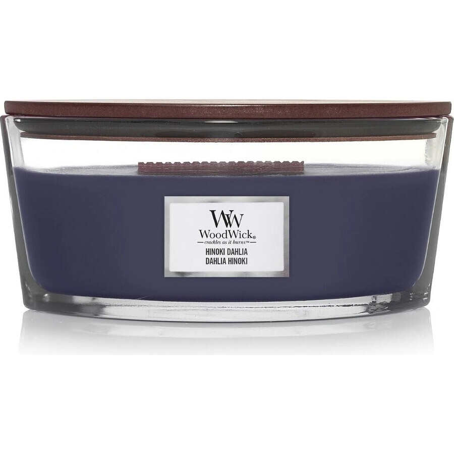 WoodWick Barco Vela Hinoki Dahlia 1×453,6 g, vela perfumada