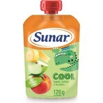 Sunar COOL Fruit Perzik, Banaan, Appel 1×120 g, Perzik, Banaan, Appel, 12m+