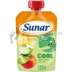 Sunar COOL Fruit Perzik, Banaan, Appel 1×120 g, Perzik, Banaan, Appel, 12m+