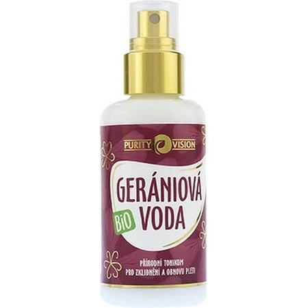 PURITY VISON Bio Geranium Water 1×100 ml, geranium water