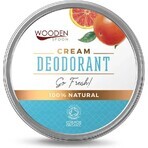 Houten Lepel Natuurlijke Deodorantcrème Go Fresh! 60 ml 1×60ml 1×60ml, deodorantcrème