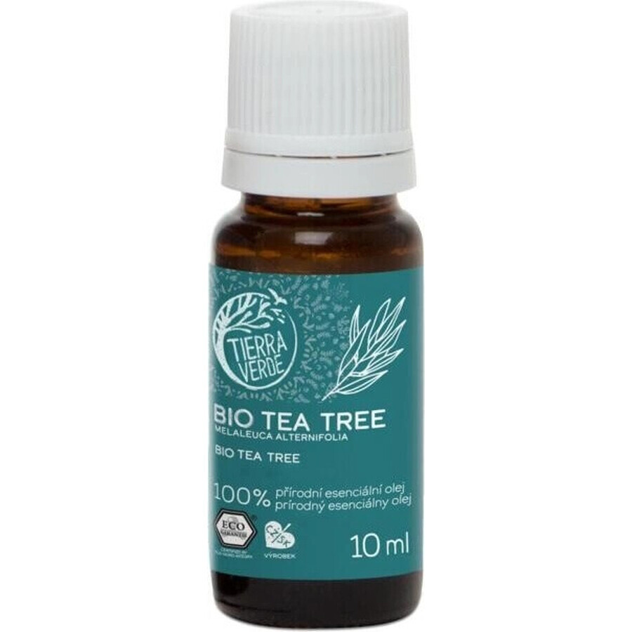 Tierra Verde Tea Tree biologische etherische olie 30ml 1×1 st, olie