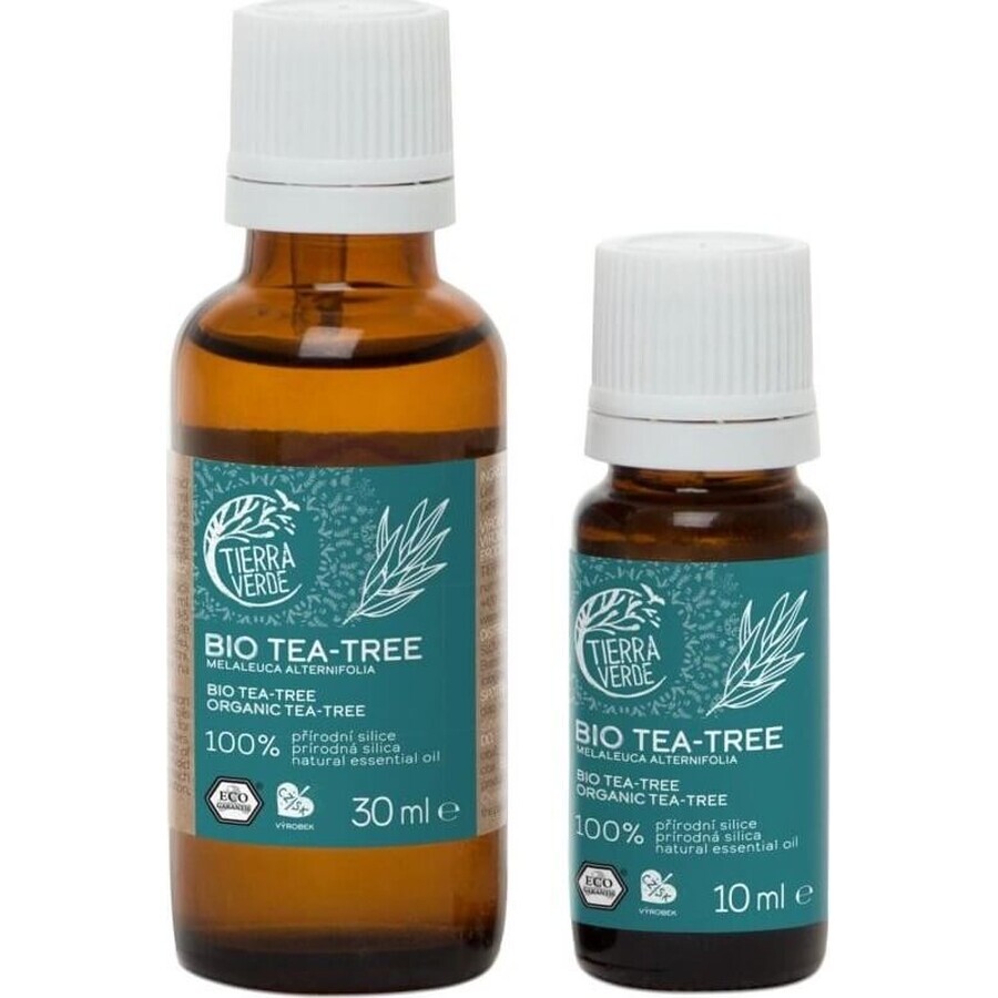 Tierra Verde Tea Tree biologische etherische olie 30ml 1×1 st, olie