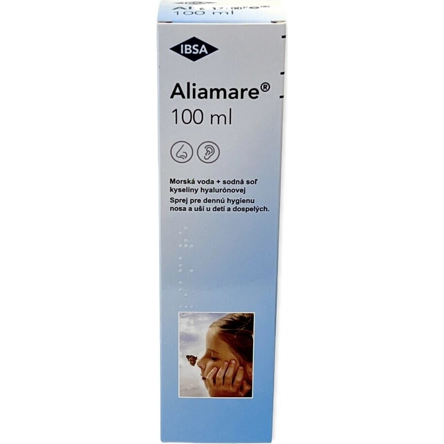 ALIAMARE 1×100 ml, soluție aerosol izotonică