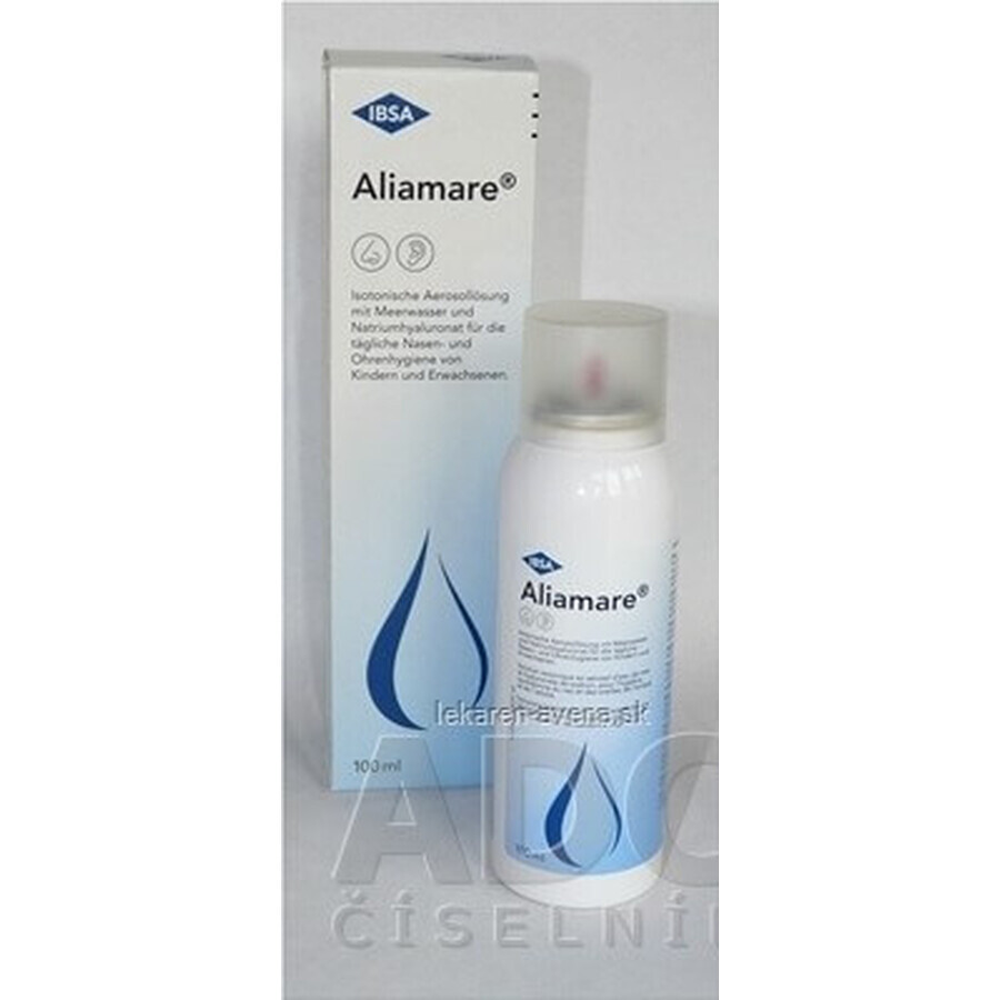 ALIAMARE 1×100 ml, soluție aerosol izotonică