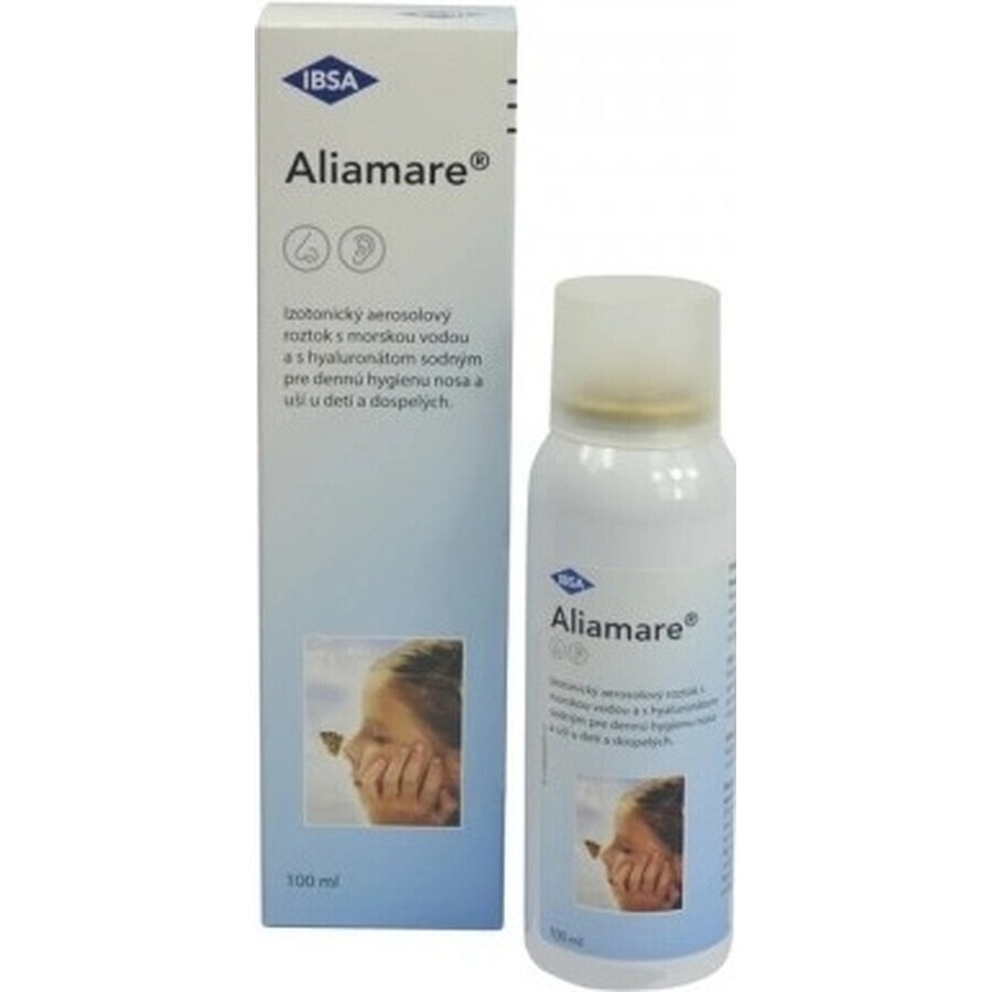 ALIAMARE 1×100 ml, soluție aerosol izotonică