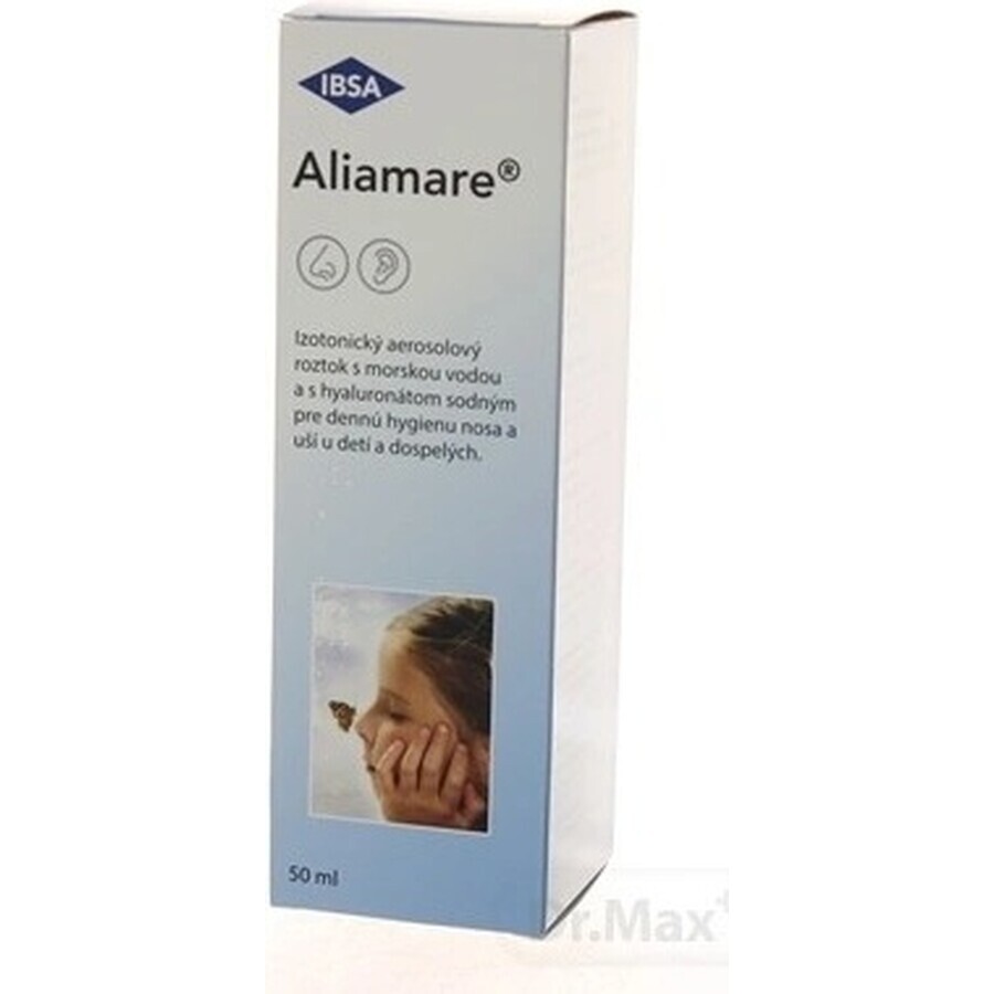 ALIAMARE 1×100 ml, soluție aerosol izotonică