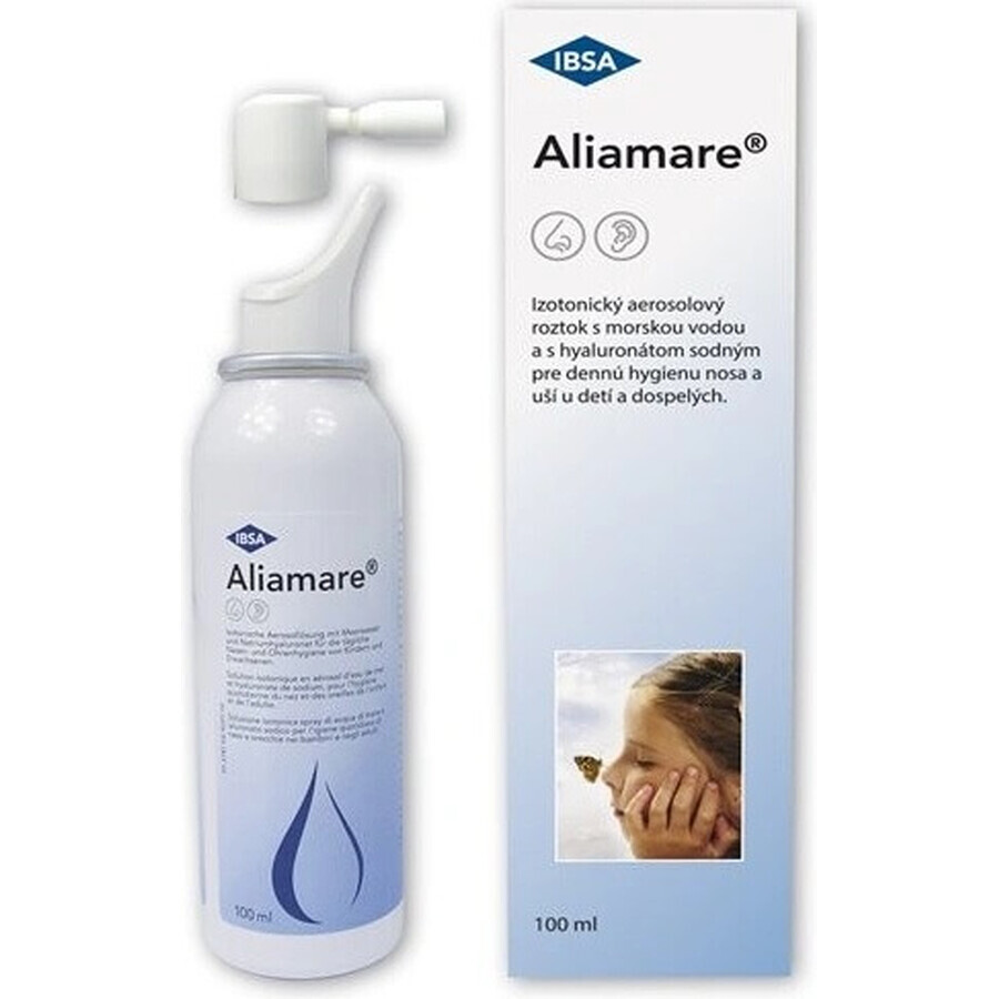 ALIAMARE 1×100 ml, soluție aerosol izotonică