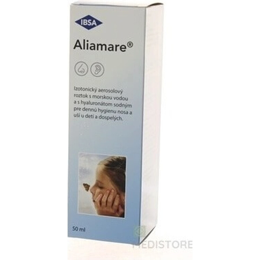 ALIAMARE 1×100 ml, soluție aerosol izotonică