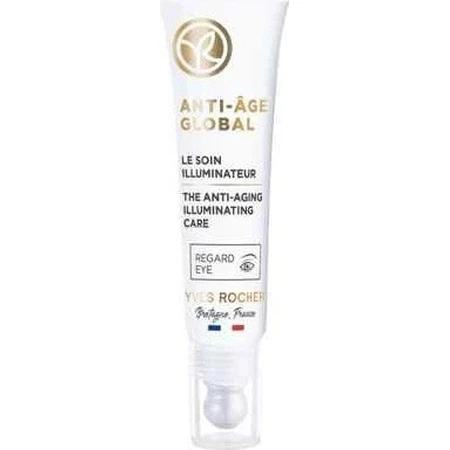 Yves Rocher Aag Aag Brighten Age Around the Eyes 1×15 ml, crème voor rimpels rond de ogen
