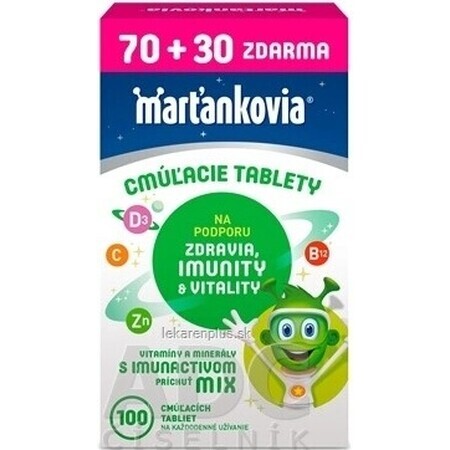 WALMARK Martian con Immunactiv 1×100 tbl, integratore alimentare