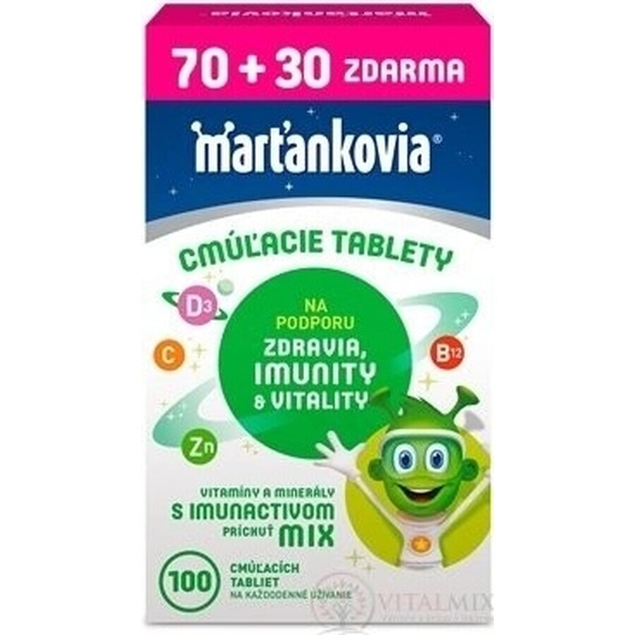 WALMARK Martian con Immunactiv 1×100 tbl, integratore alimentare