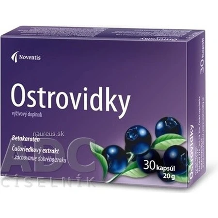 Noventis Ostrovidky 2×15 cps, complément alimentaire