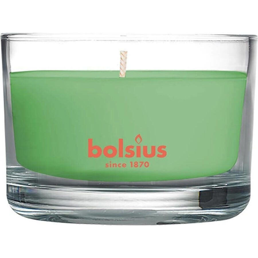 Bolsius Aromatic 2.0 Geurkaars met groene thee 1×1 st, 80 x 50 mm groot