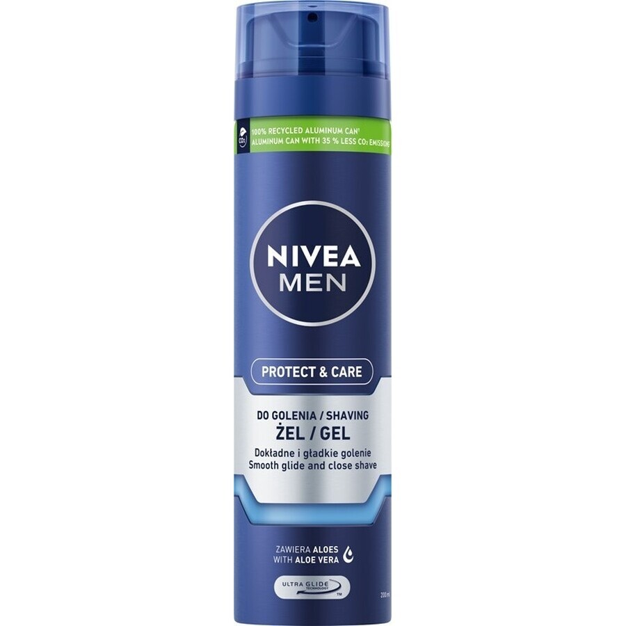 NIVEA MEN Originele Scheergel 1×200 ml, gel