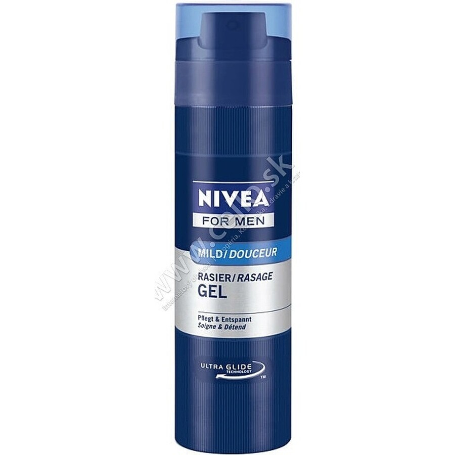 NIVEA MEN Originele Scheergel 1×200 ml, gel