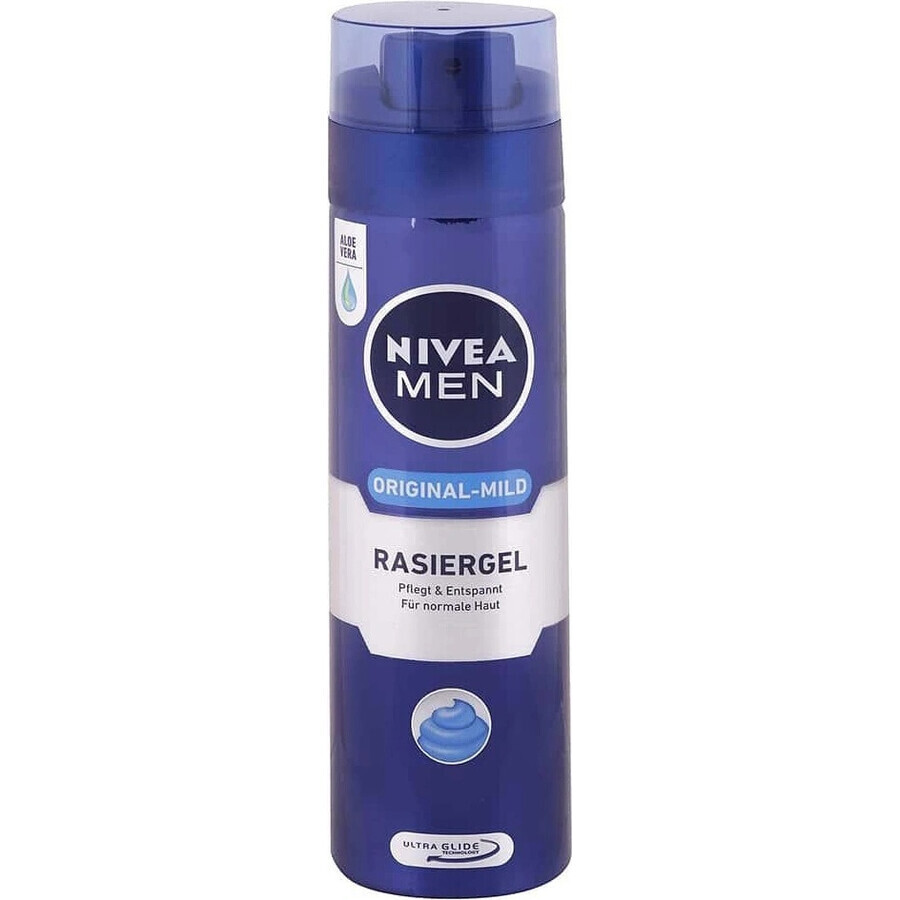 NIVEA MEN Originele Scheergel 1×200 ml, gel