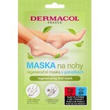 Dermacol Regenererend voetmasker in sokken 1×1 st, voetmasker