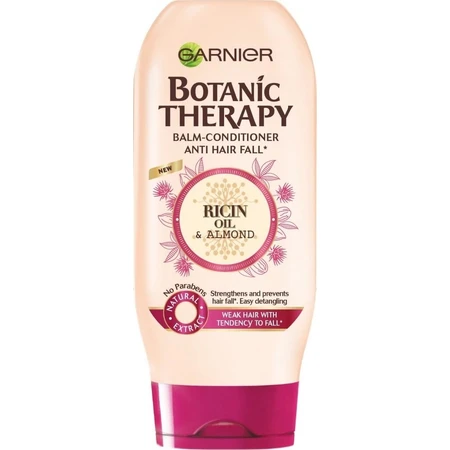Garnier BOTANIC THERAPY BÁLSAMO DE ACEITE DE RICINUS 1×200 ml, acondicionador capilar