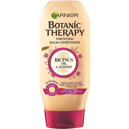 Garnier BOTANIC THERAPY BÁLSAMO DE ACEITE DE RICINUS 1×200 ml, acondicionador capilar