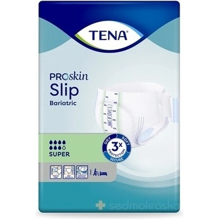 TENA Bariatric Brieriefs XXL 1×32 pcs, briefs with diaper