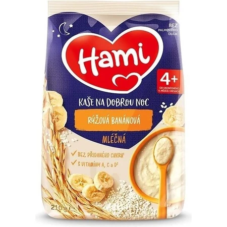 HAMI Reisbrei mit Bananen 1×210 g, Reisbrei