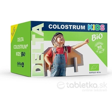 DELTA COLOSTRUM KIDS BiO 1×40 cps, voedingssupplement